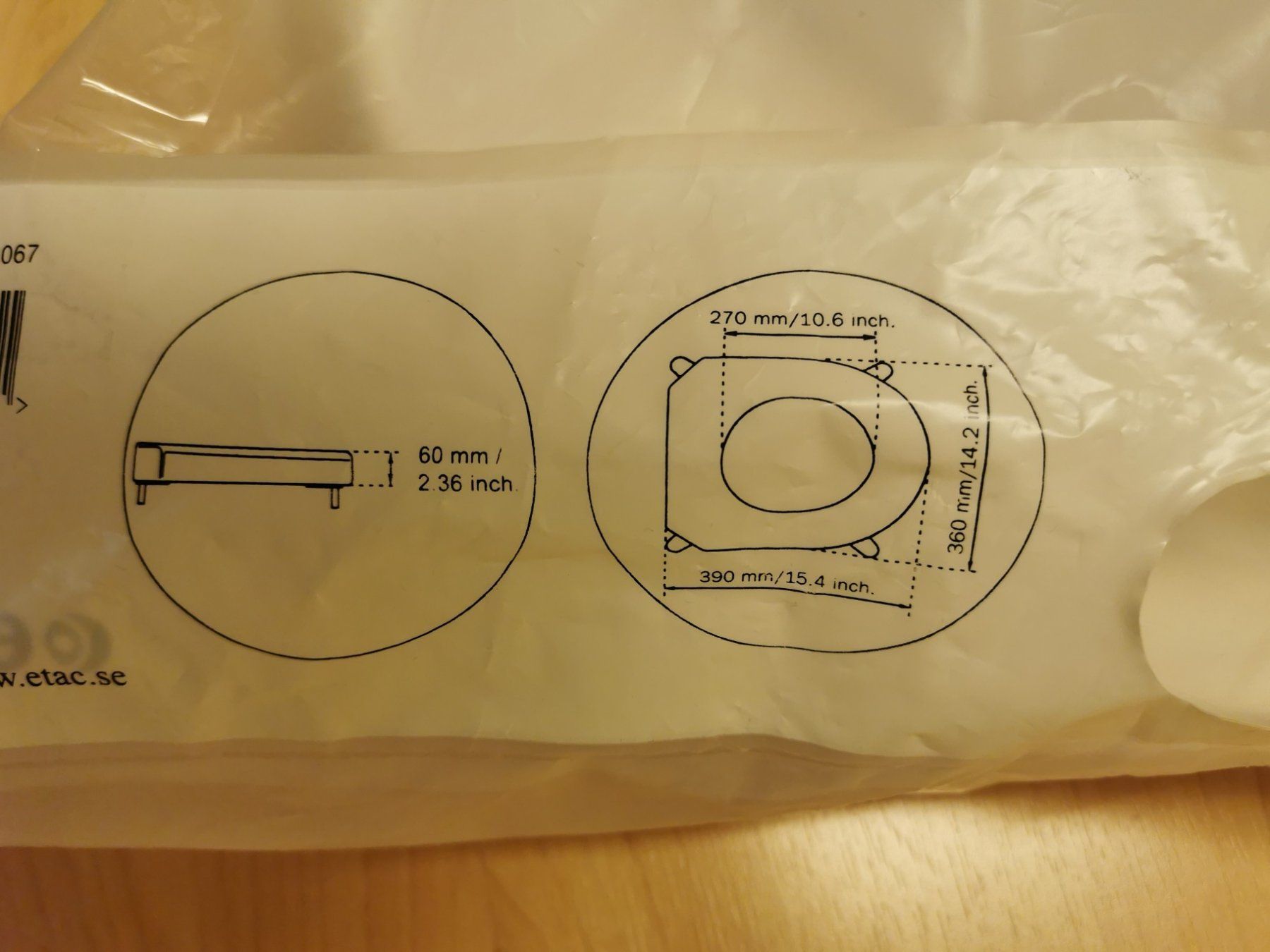 WC: Toilettensitzerhöhung 6 cm – Nuovo e nell'imballaggio originale da Port venduto da Doppelmond 3
