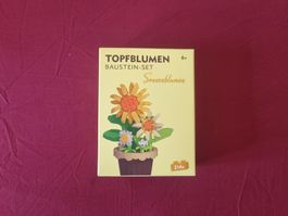 Topfblumen Baustein-Set Sonnenblumen