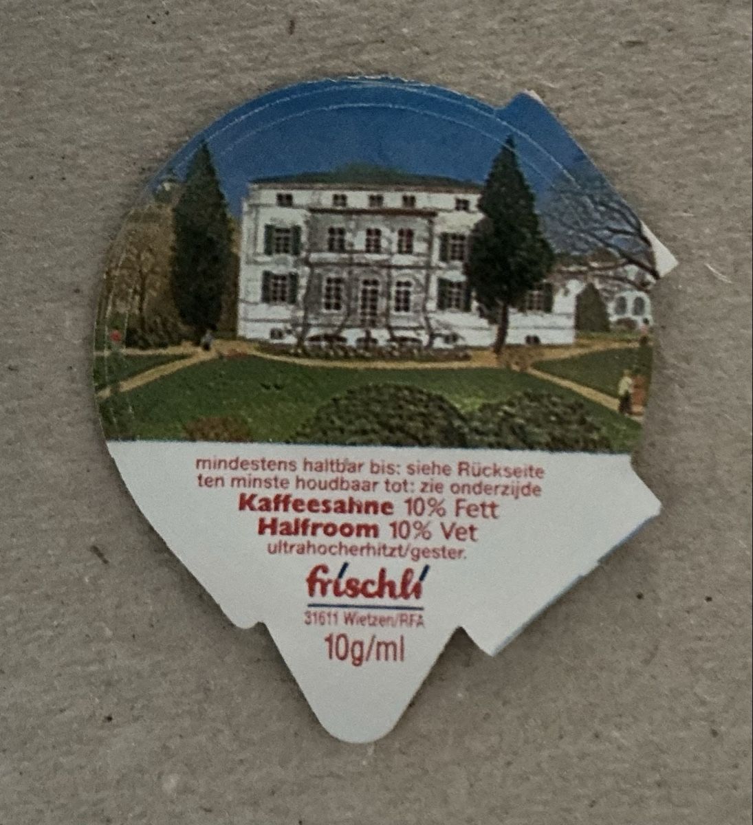 Coperchi dei cremini per caffè: D - 17 I - Naive Malerei, Riegel  – Usato da Allschwil venduto da gewuerznelke