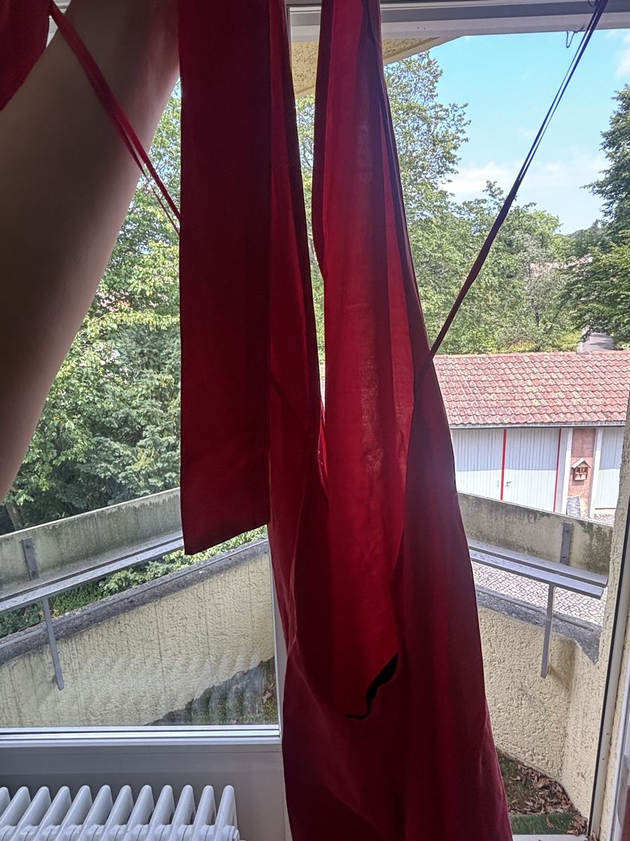 Zara Kleider: Red Maxi Dress Halter Neck Size M Used – Gebraucht aus Zürich von the_hwh7 2
