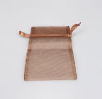 Organza-Säckchen braun