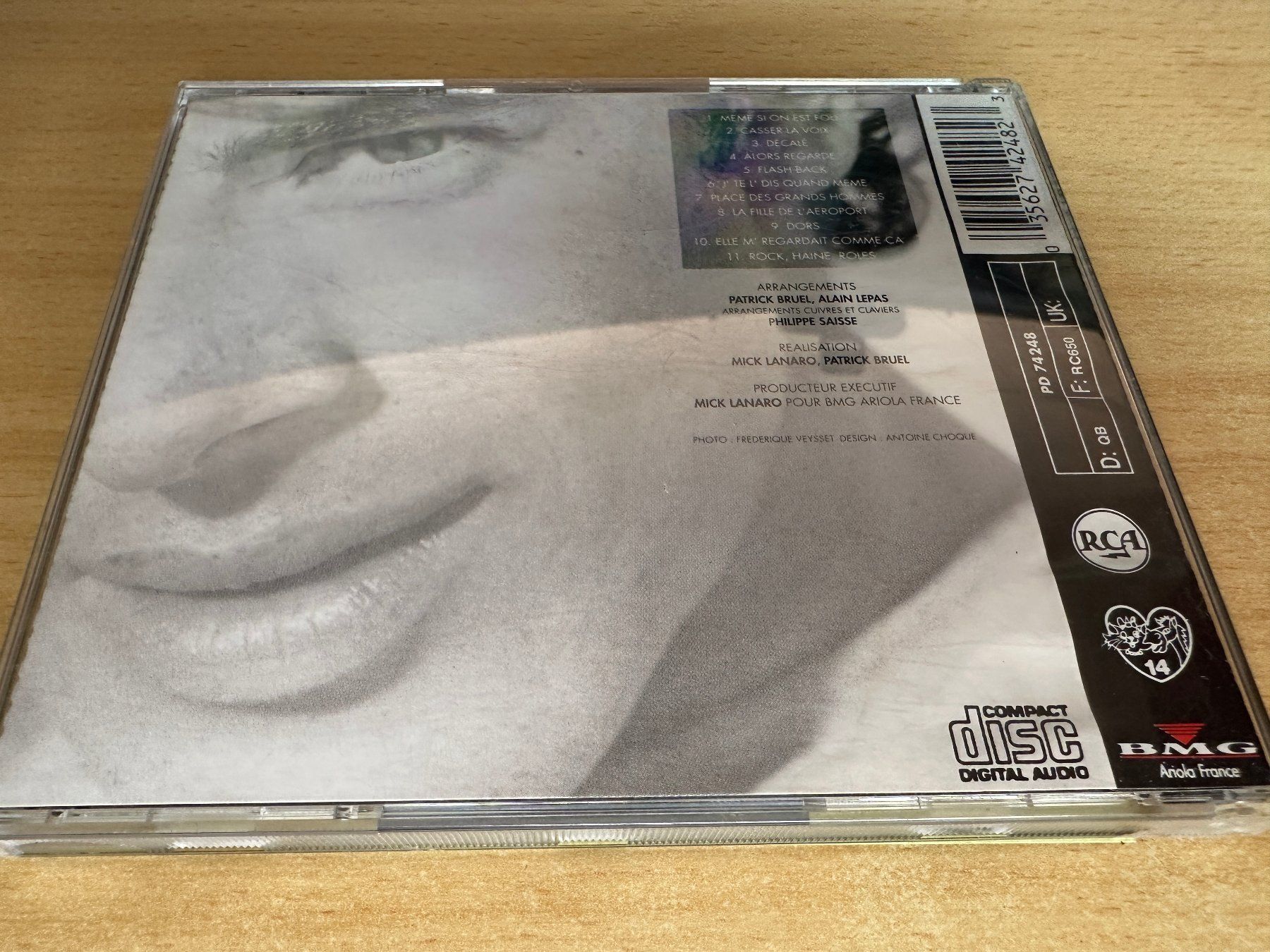 CD: Patrick Bruel – Alors Regarde – Usato da Rikon im Tösstal venduto da Alpenmutz 1
