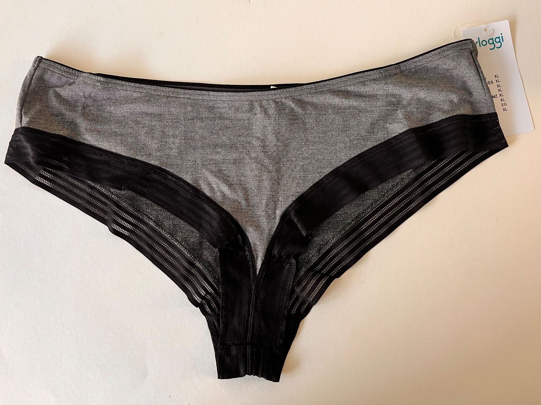 Sloggi Altra biancheria intima: SLOGGI, Hipster Wow Embrace, Grösse XL, Farbe Grau – Nuovo e nell'imballaggio originale da Rudolfstetten venduto da gst_g7xl