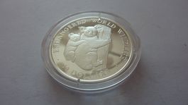 Silbermünze Cook-Inseln : 50 Dollars Koalas 1990 ,WWF
