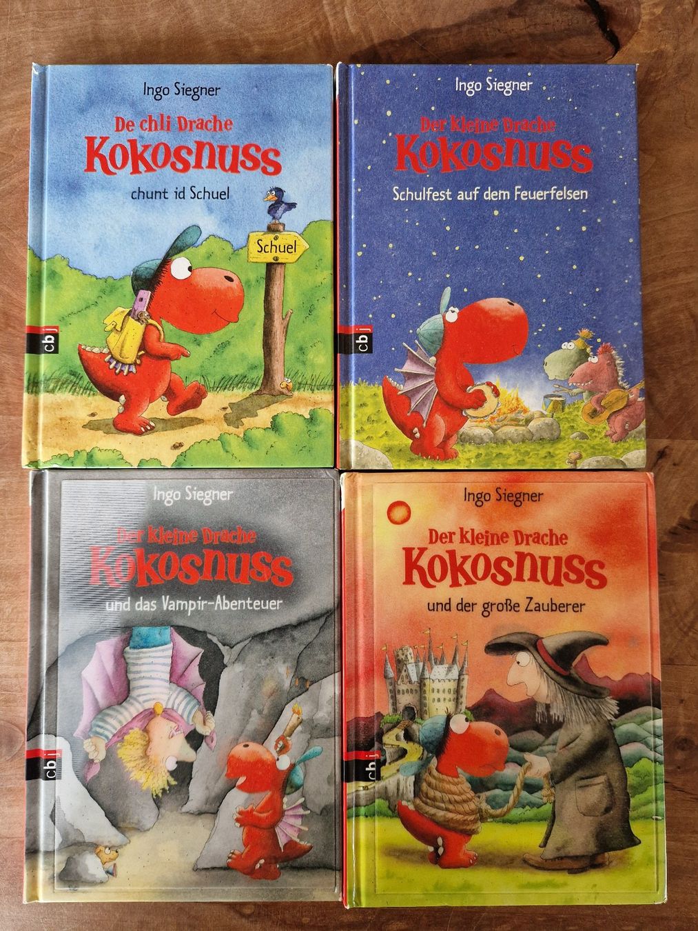 Libri: 4 Lesebücher "Der kleine Drache Kokosnuss" – Usato da Giswil venduto da monimaus08