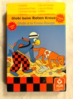 Globi beim roten Kreuz - Quartett - schwarzer Peter - Memory