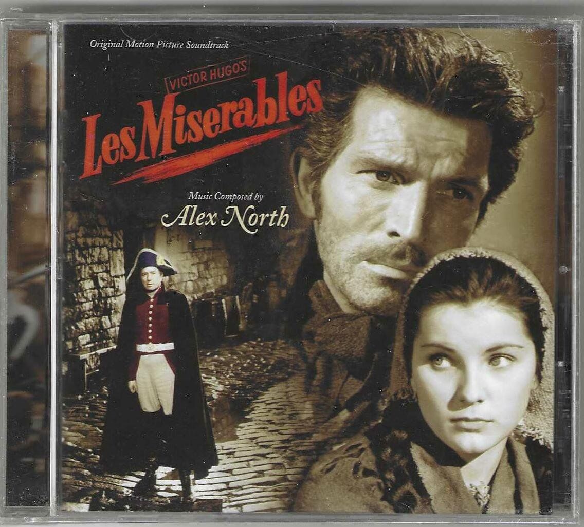 CD: Alex North - Les Miserables - Limited Edition- Neue – Nuovo e nell'imballaggio originale da Genève venduto da CDLPBookS