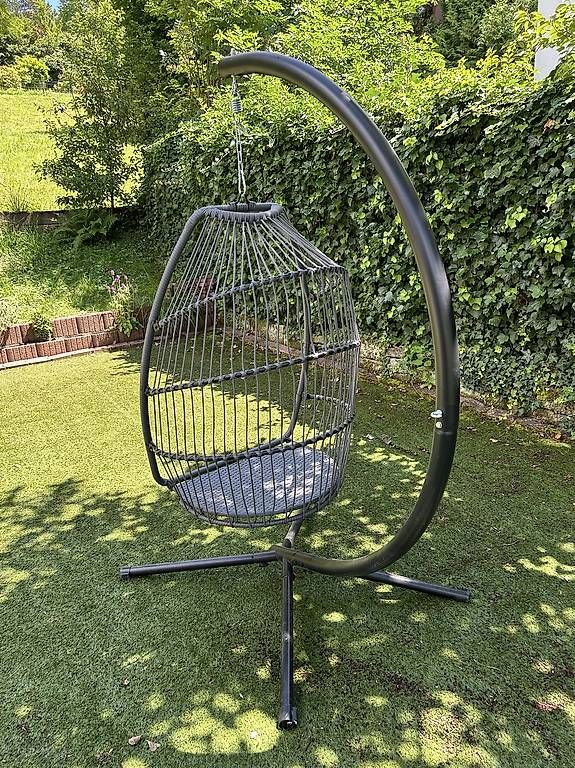 Poltrone pensili da giardino: Gartenhängesessel ink. Polster – Usato da Basel venduto da Ducky52 2