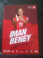 Iman Beney - handsignierte SFV Karte - ⚽🏆