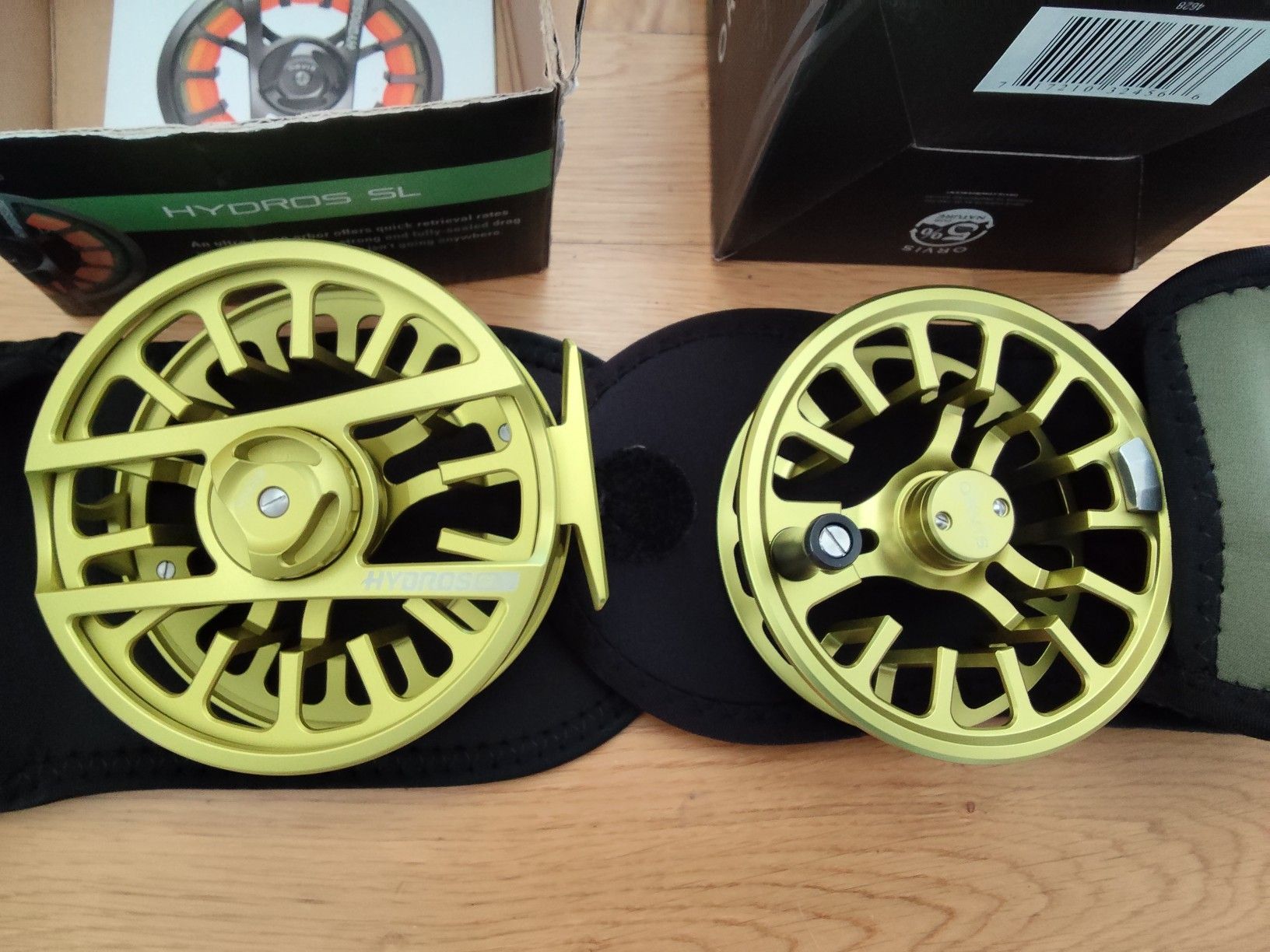 Orvis Tambours & Moulinets: Orvis Hydros SL V lime – Neuf avec emballage d'origine à Rotkreuz par swiss-pitt 2