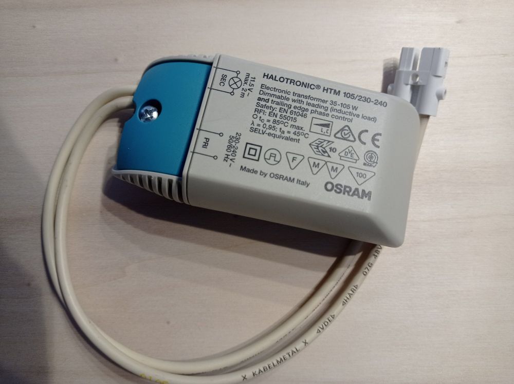 6 Stk. OSRAM Halotronic HTM Trafo 230-240 Volt 35 - 105 Watt | Kaufen ...