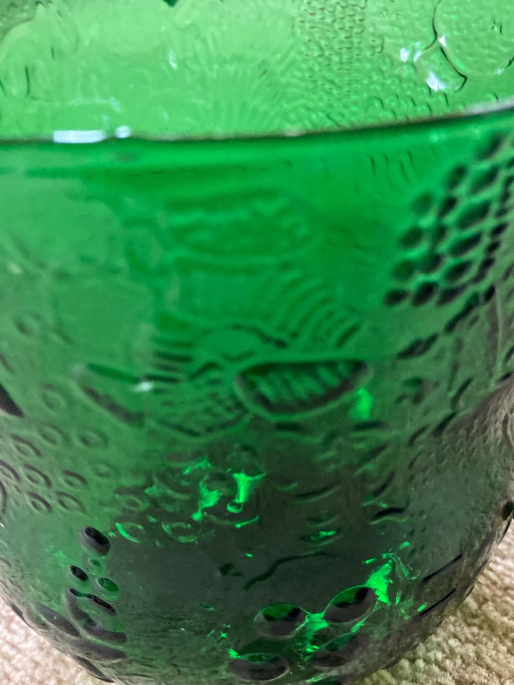 Bicchieri: Grüne Glas Schale – Usato da Thun venduto da kirue09 1