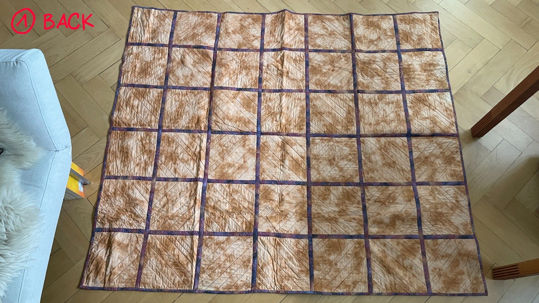 Coperte: Patchwork Decke aus Baumwolle (zwei Stück) – Usato da Bern venduto da .DolceVita. 1