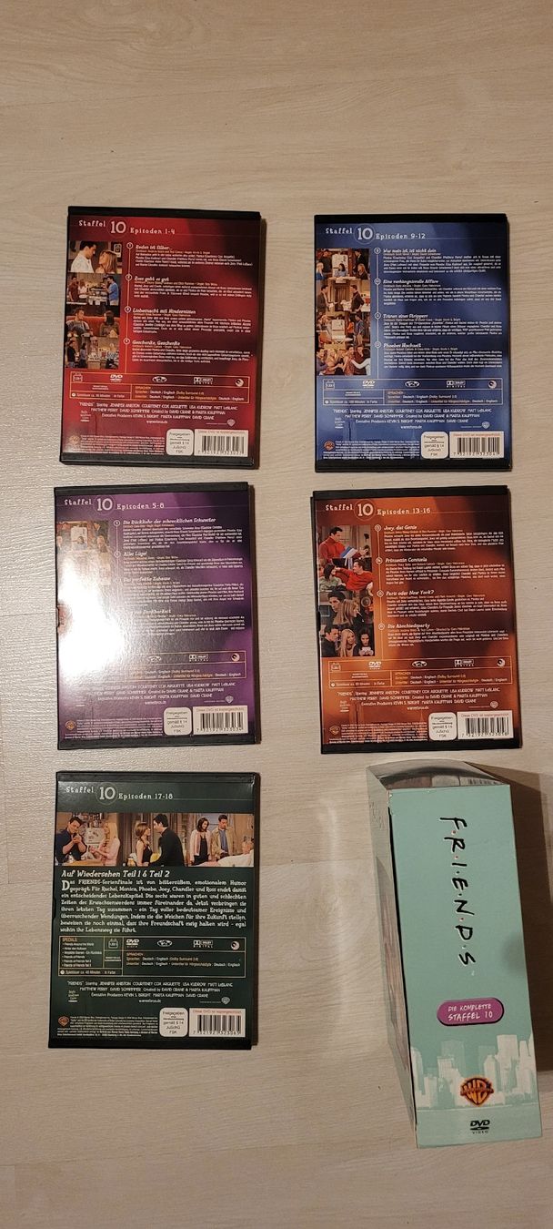 Tutti i DVDs: DVD Friends Staffel 10 – Usato da Seon venduto da Granadille 1