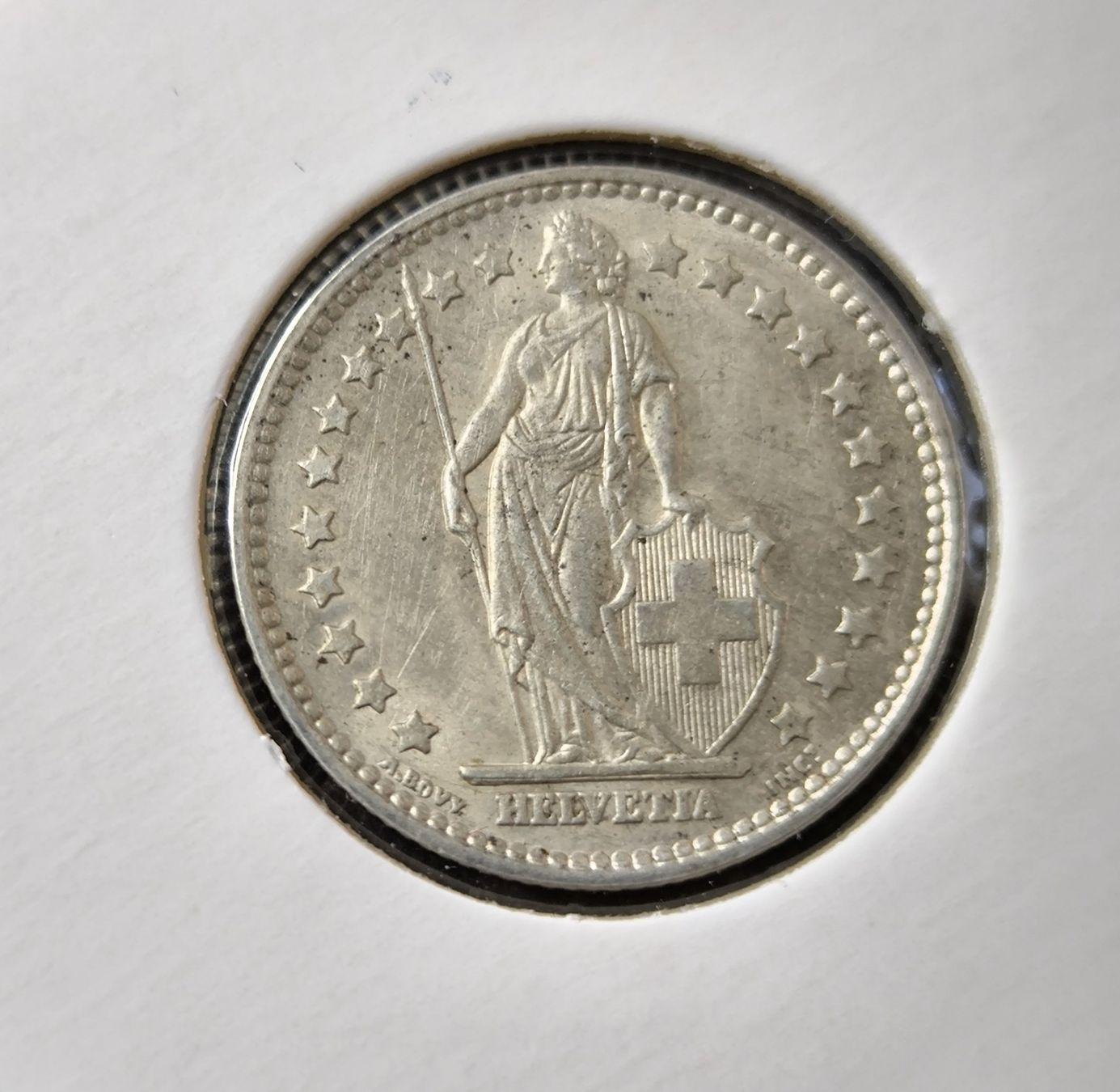 Tutti le monete: 1 Franc 1957 – Usato da Nyon venduto da AlexKey71 2