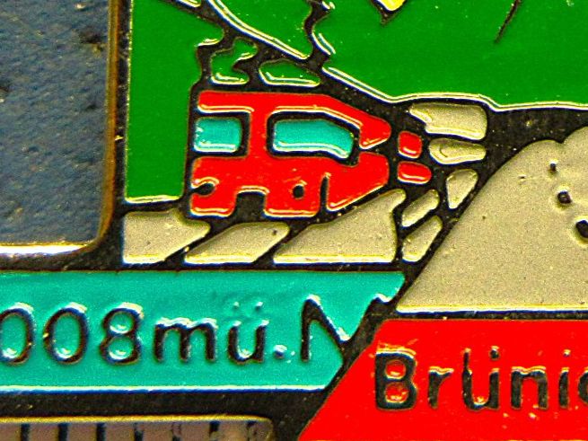 SBB/CFF/FFS Plaketten & Abzeichen: BRÜNIG-BAHN PASSHÖHE ZUG CAFE PIN – Gebraucht aus Ettingen von Hausi4711 1