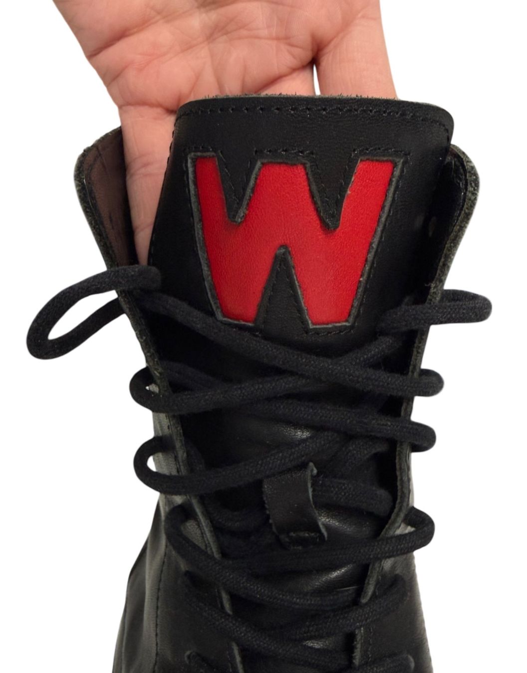 Scarpe da uomo: Walter Van Beirendonck FW22 Hyper Glam 85mm Leather Boots – Usato da Thierachern venduto da n.webl 4