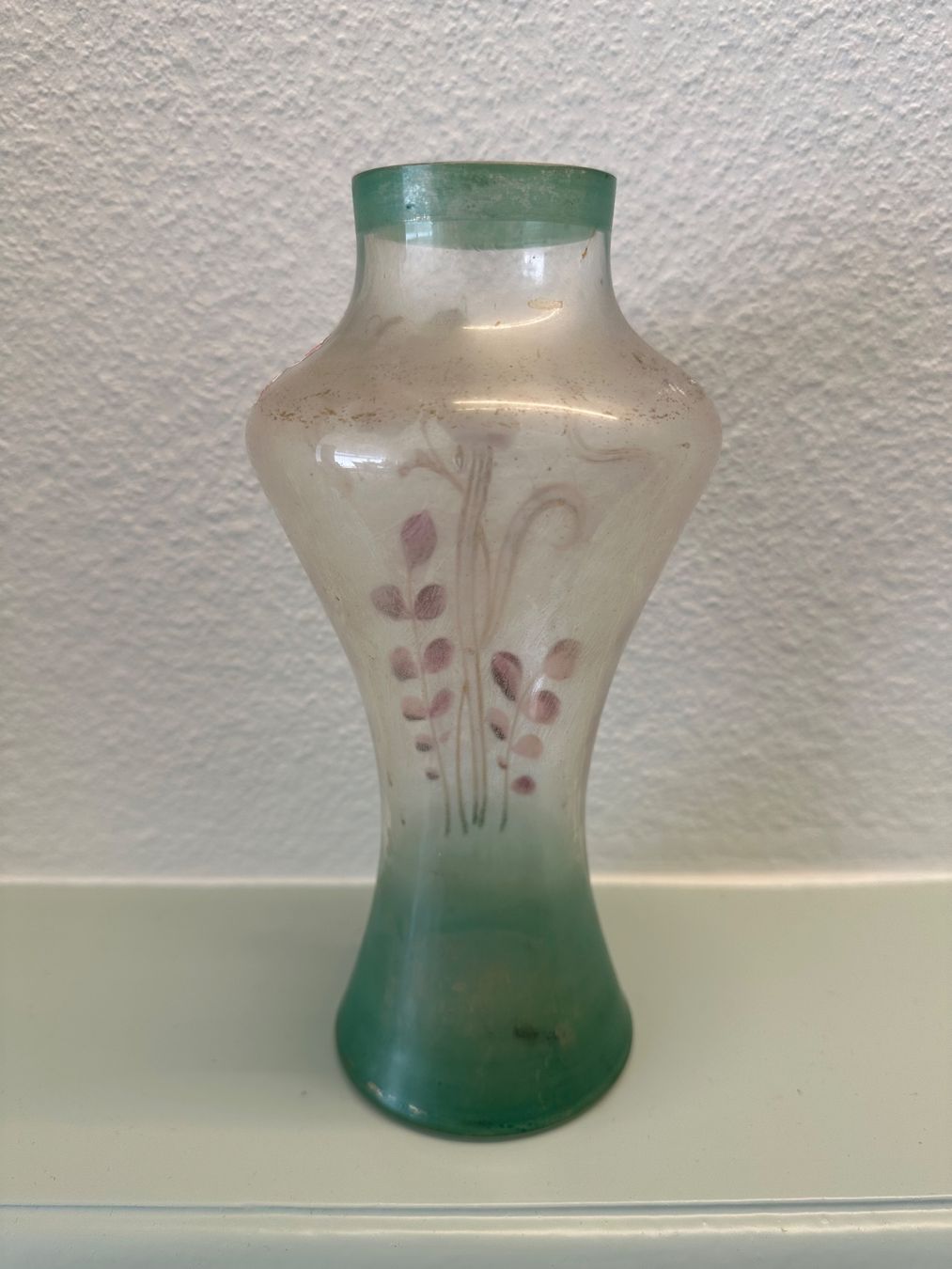 Vasi & Recipienti: Jugendstil-Glasvase – Usato da Basel venduto da Pulcinella34 1