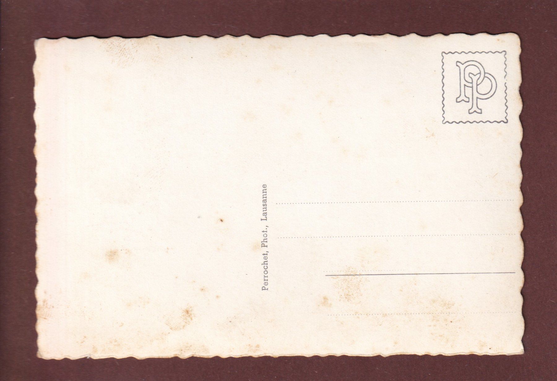 Cartoline postali: SIERRE – Usato da Pully venduto da nicecards 1