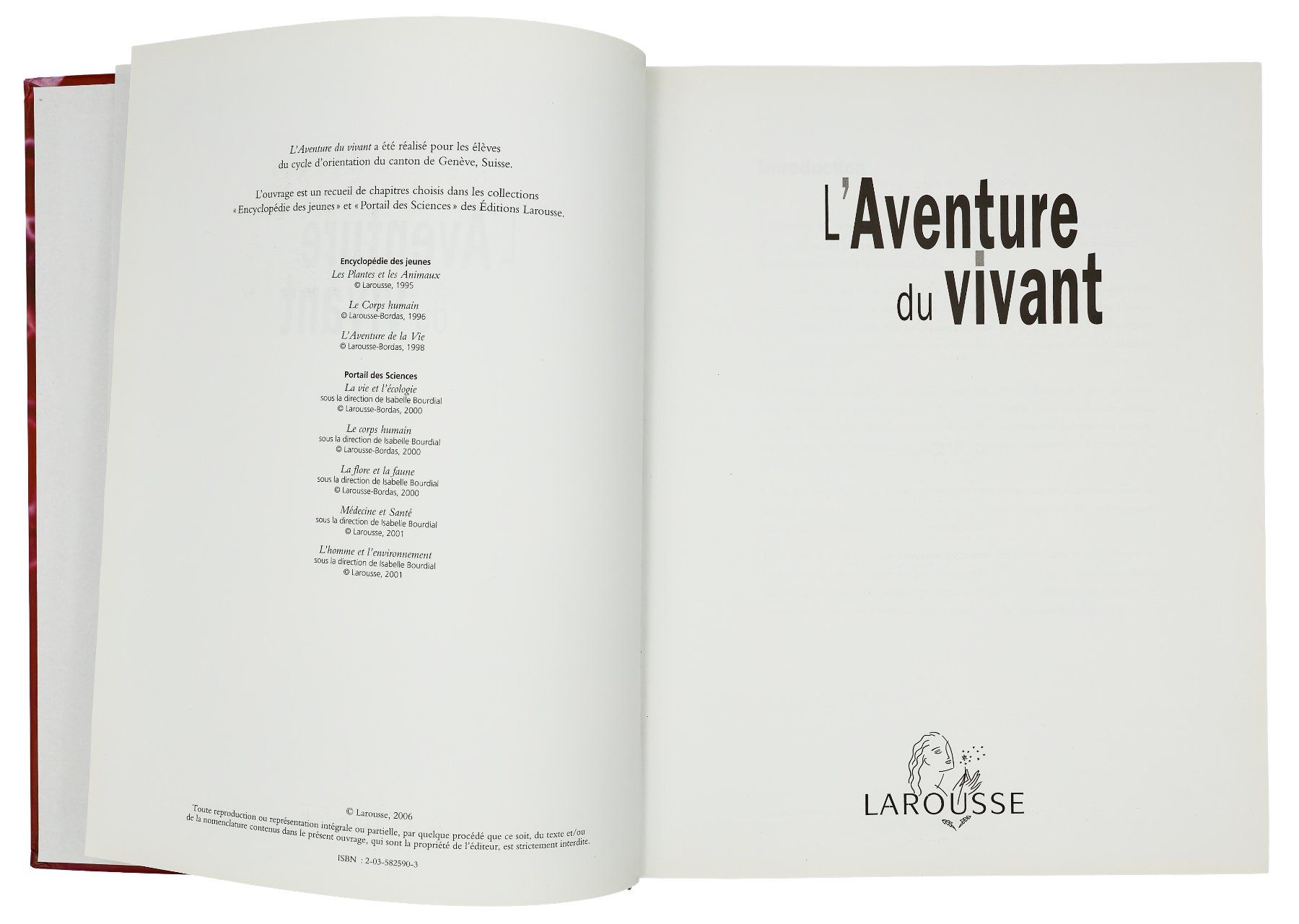 Libri: L’AVENTURE DU VIVANT "Encyclopédie des Sciences" – Usato da Onex venduto da gonsla 3