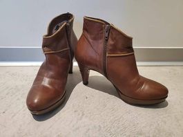 Bottines en cuir "Barbara Renzi"