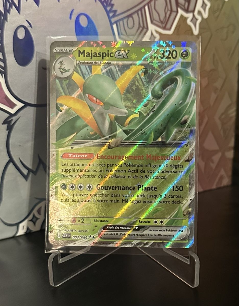 Pokémon Sammelbilder & Trading cards: Pokémon Majaspic EX - Etat Excellent - Rare! – Gebraucht aus Grand-Lancy von Mario64