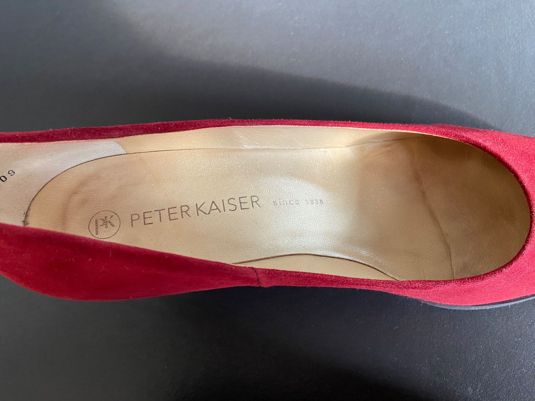 Kaiser Damenschuhe: PETER KAISER - Escarpins Rouge - 39 – Neu (gemäss Beschreibung) aus Chardonne von teenyweeny 4
