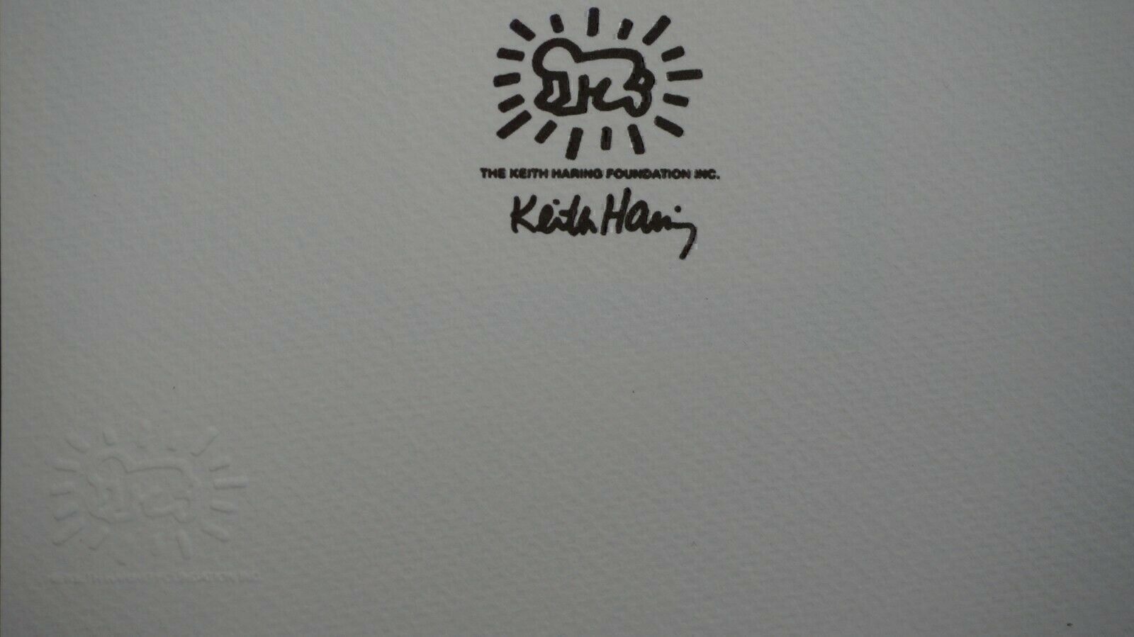 Foto & Immagini: KEITH HARING  HANDNUMMERIERT DRUCKSIGNIERT – Usato da Gersau venduto da kunst-online 4
