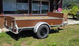 Sachtransportanhänger HUMBAUR H 120 gebremst