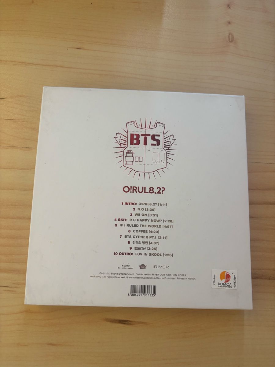 CD: Album BTS O!RUL8,2 CD – Usato da Basse-Nendaz venduto da Glassey-celia19 1