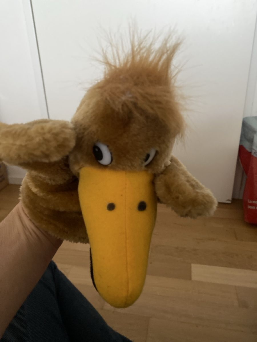 Bambole: Handpuppe Geier oder Kondor – Usato da Zürich venduto da Manuelemilie 2