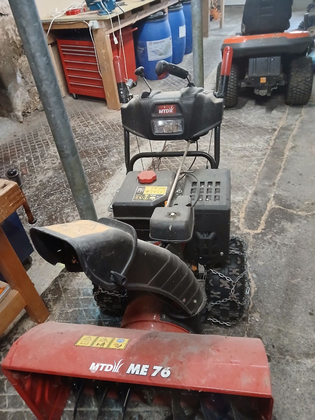 Mtd Alle Maschinen: schneefräse mtd me76 – Gebraucht aus Nottwil von Samantha033