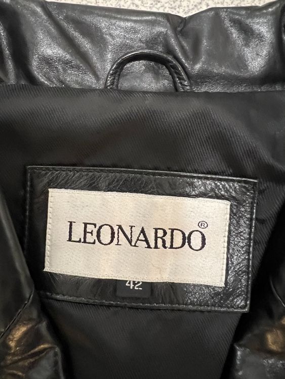 Giacche: Leonardo Leder Damenjacke Gr. 42 – Usato da Winterthur venduto da euro25 1