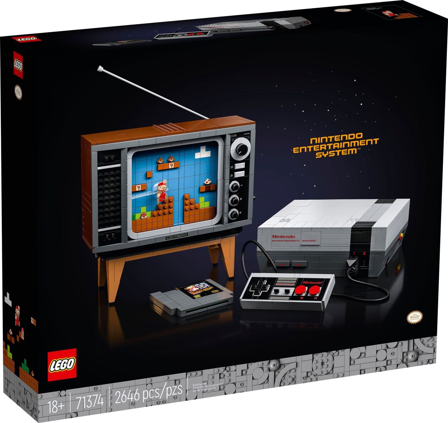 Lego Kit di costruzioni: 71374 Nintendo Entertainment System – Nuovo e nell'imballaggio originale da St. Gallen venduto da brickli