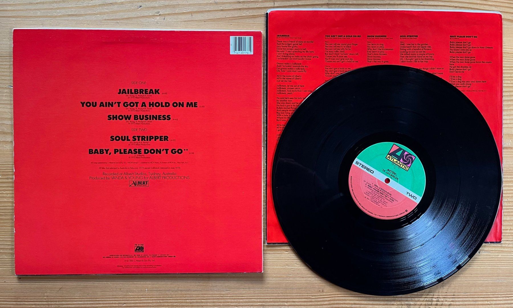 Dischi in vinile: AC/DC – '74 Jailbreak – Usato da Gelterkinden venduto da RoxyRock 1