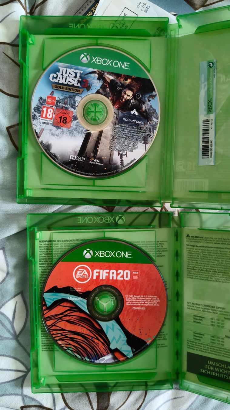 Jeux: XBOX ONE Games : 4 games – D'occasion à Zürich par bradley_ 2