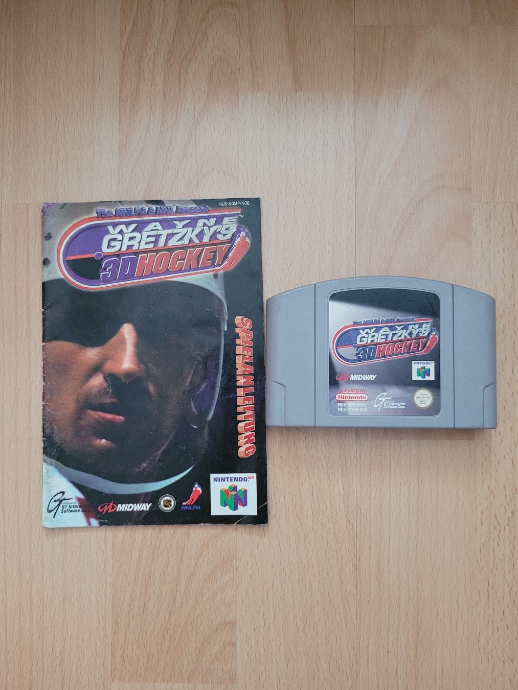 Nintendo Giochi: Wayne Gretzky's 3D Hockey – Usato da Perlen venduto da Safari_23