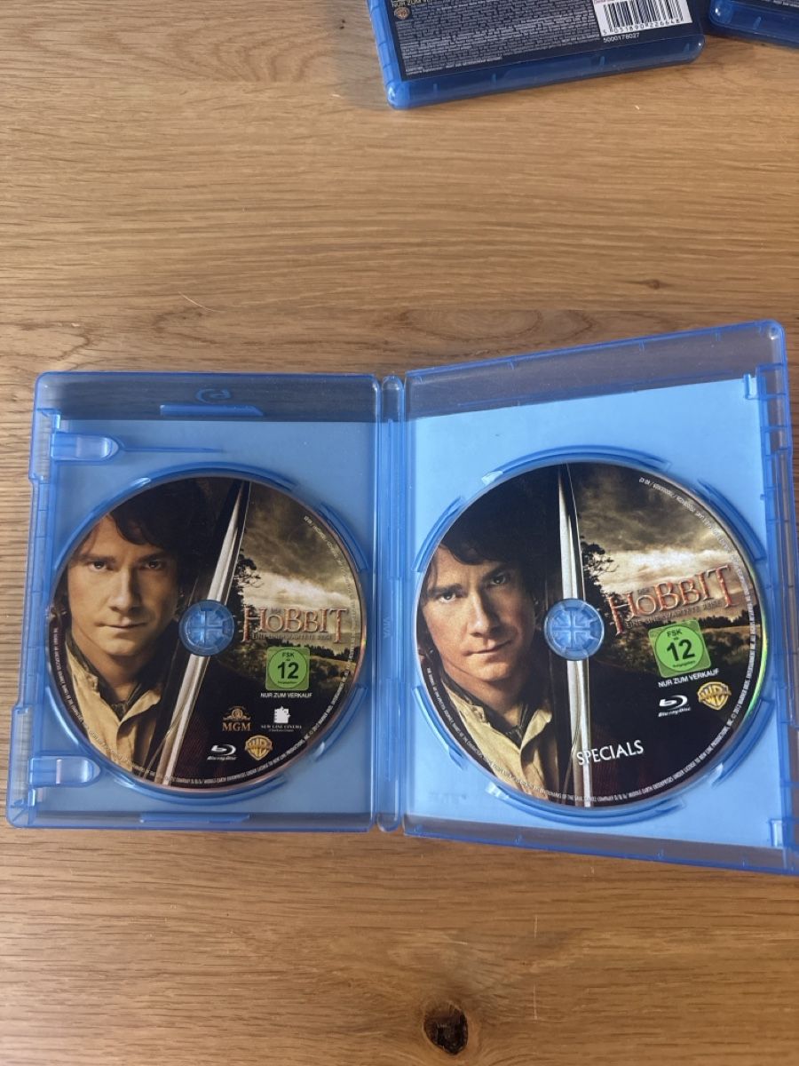 Tutti i DVDs: Der Hobbit Trilogie Blu-ray – Usato da Weinfelden venduto da sco_2jx6 2