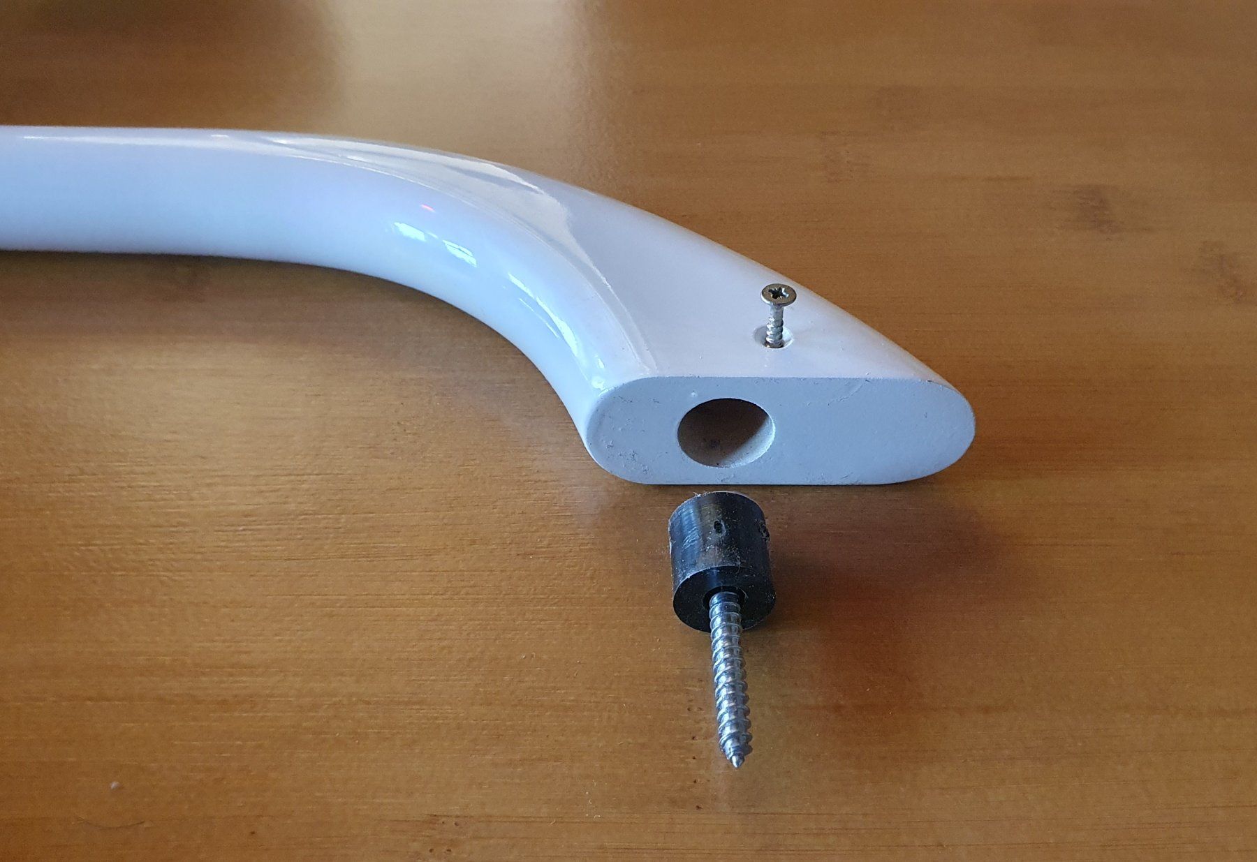 Portasciugamani: Handtuchhalter, Waschtuchhalter, weiss – Usato da Zürich venduto da Eiwan 2