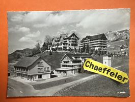 Alte Ansichtskarte Hotel Acker, Wildhaus. 1949  Wildhaus