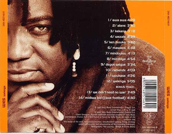 CD: CD Wes - Welenga (1996) – Usato da Möriken AG venduto da mineralia 1