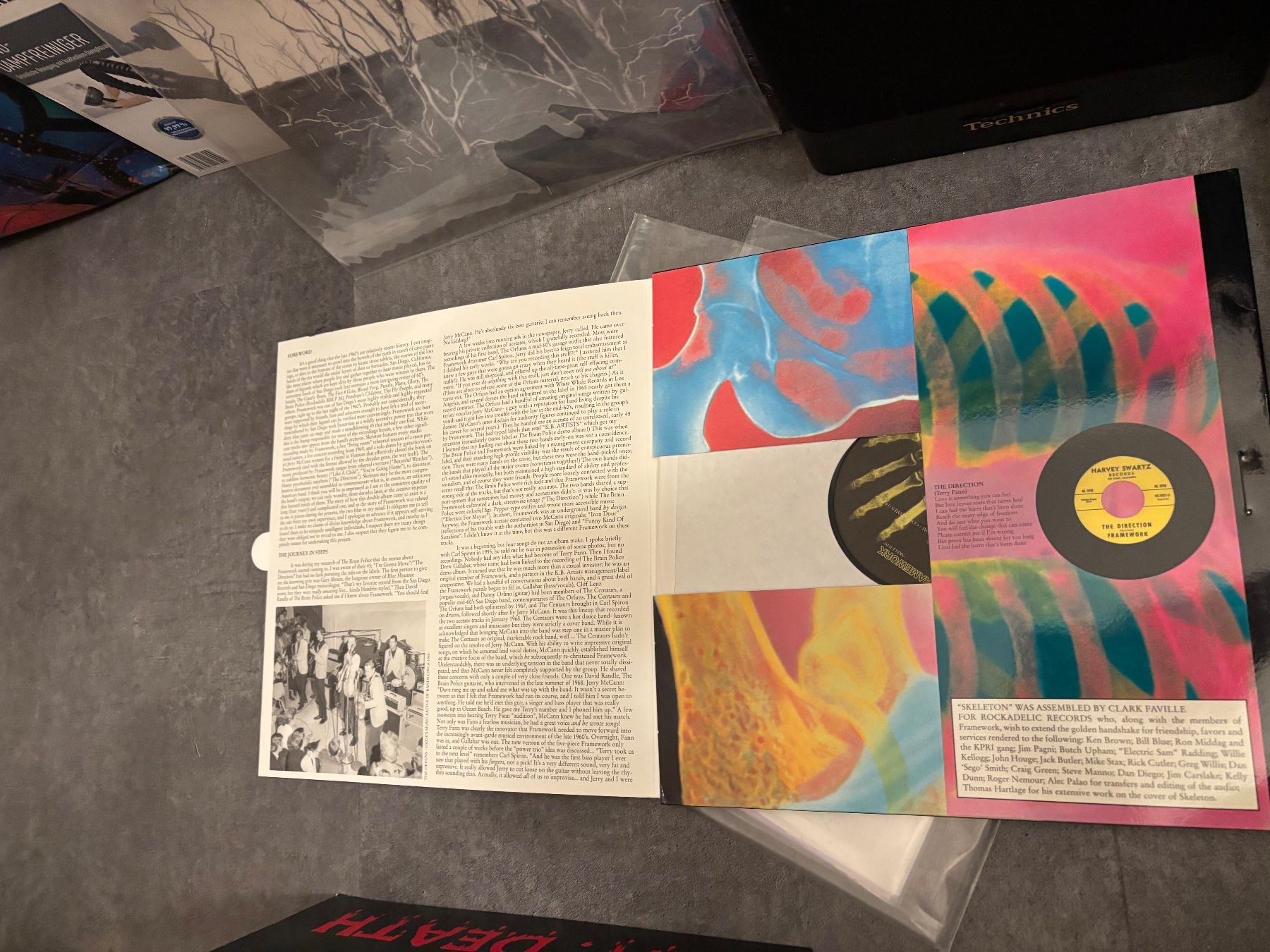Dischi in vinile: Framework - Skeleton 1968-70 Blues psychedelic usa – Usato da Zürich venduto da manuunited 1