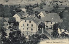 Meltingen SO Bad Kurhaus Flugaufnahme  , ca.1920