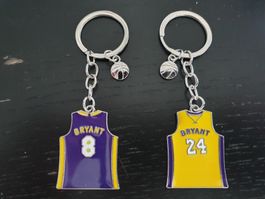 2* Kobe Bryant Schlüsselanhänger - LA Lakers - 24 / 8