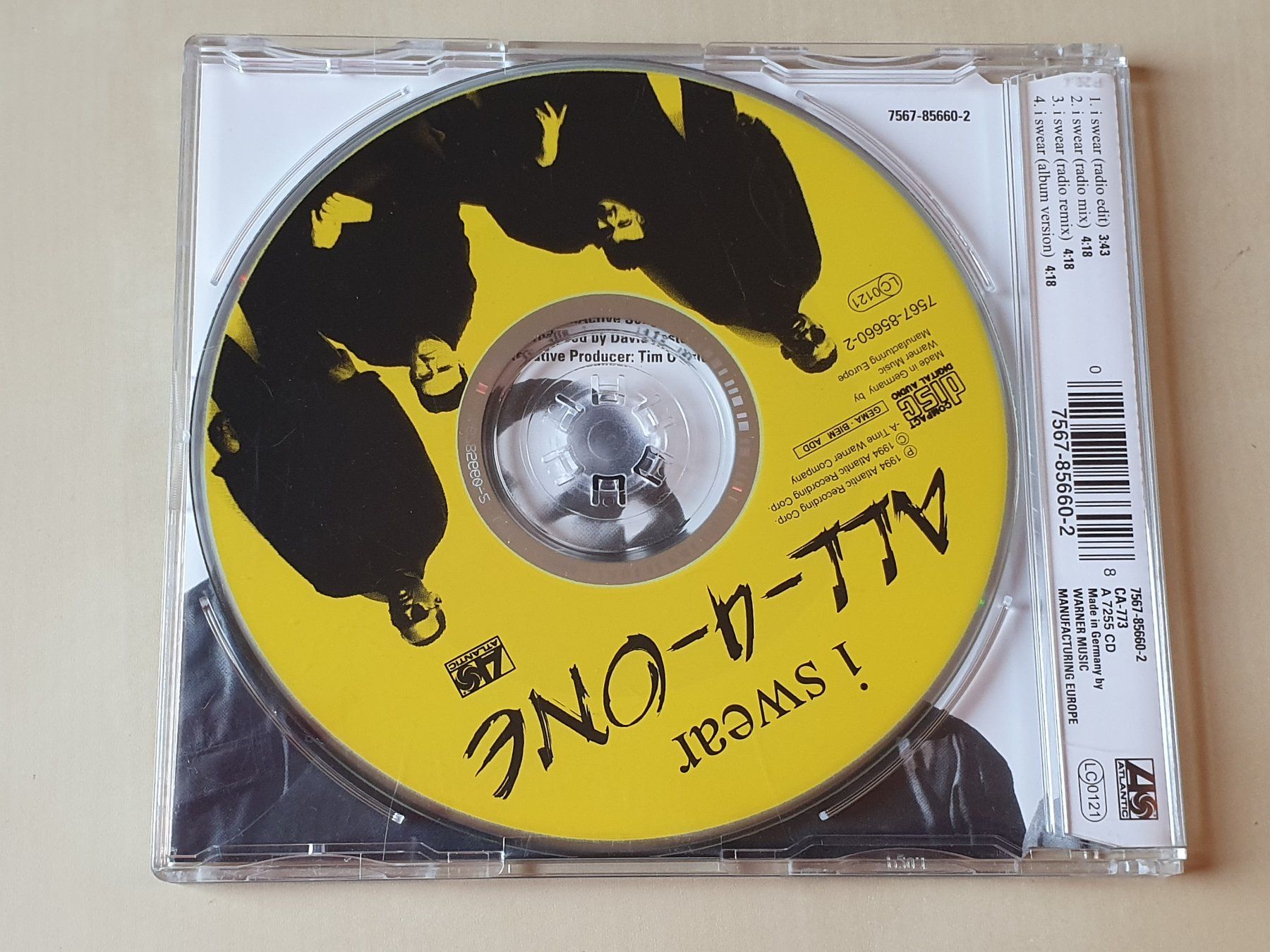 CDs: All-4-One i swear – D'occasion à Stansstad par collectorsshop 1