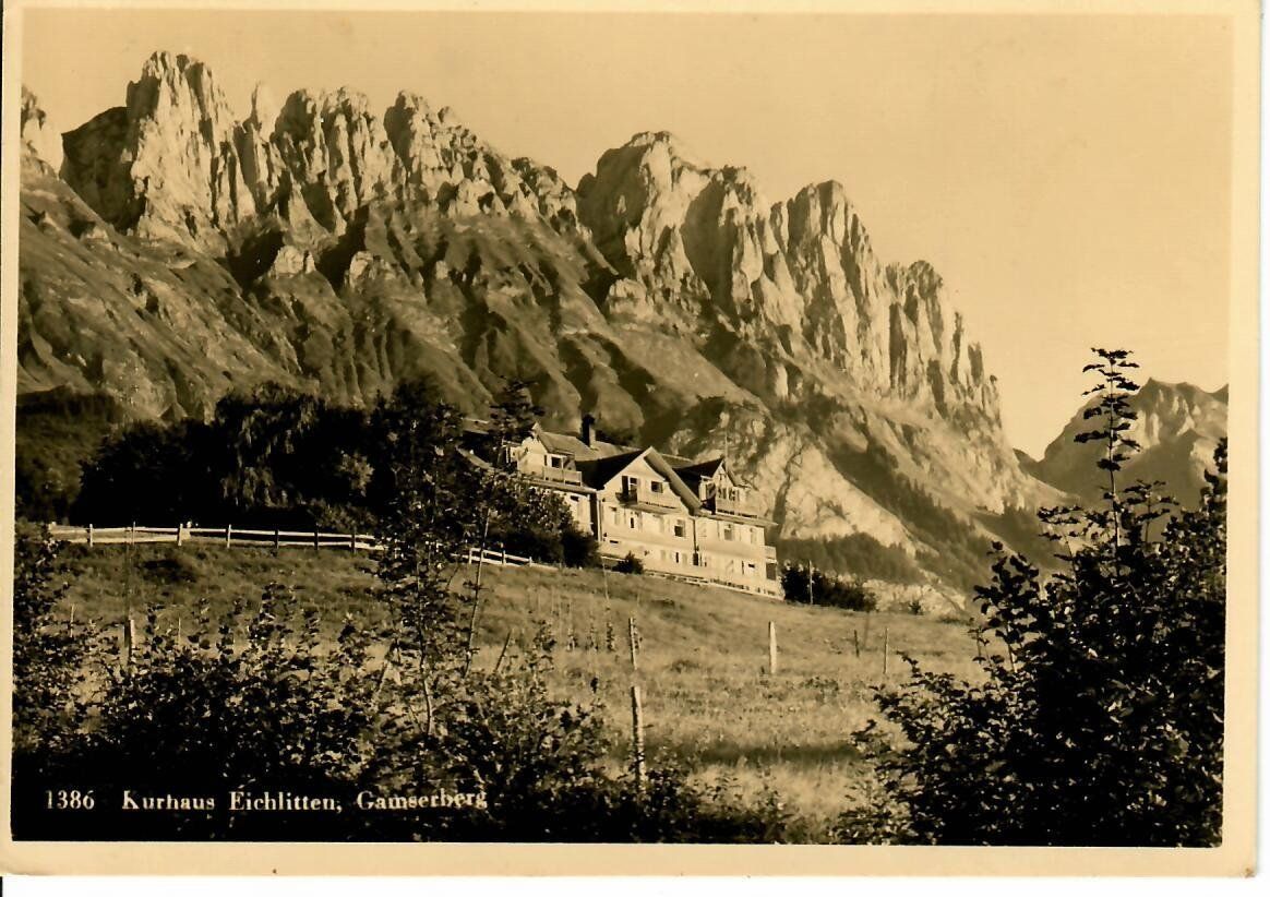 Cartes postales: Kurhaus Eischlitten Gamserberg – D'occasion à Hochdorf par Ziegel-16