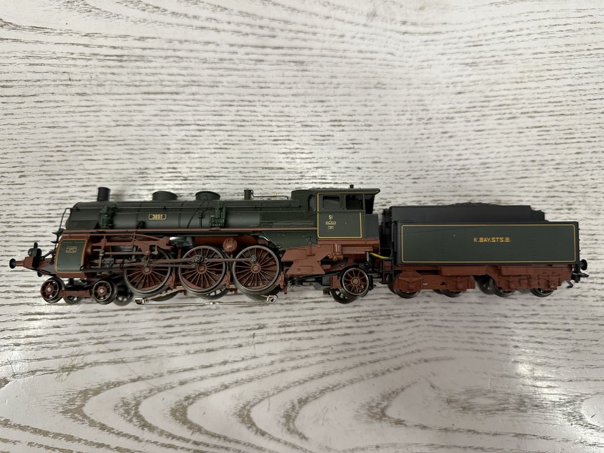 Märklin Modellini di ferrovie: Märklin 37187-01 K.Bay.Sts.B. S3/6 digital – Usato da Lupsingen venduto da New-Haven 2