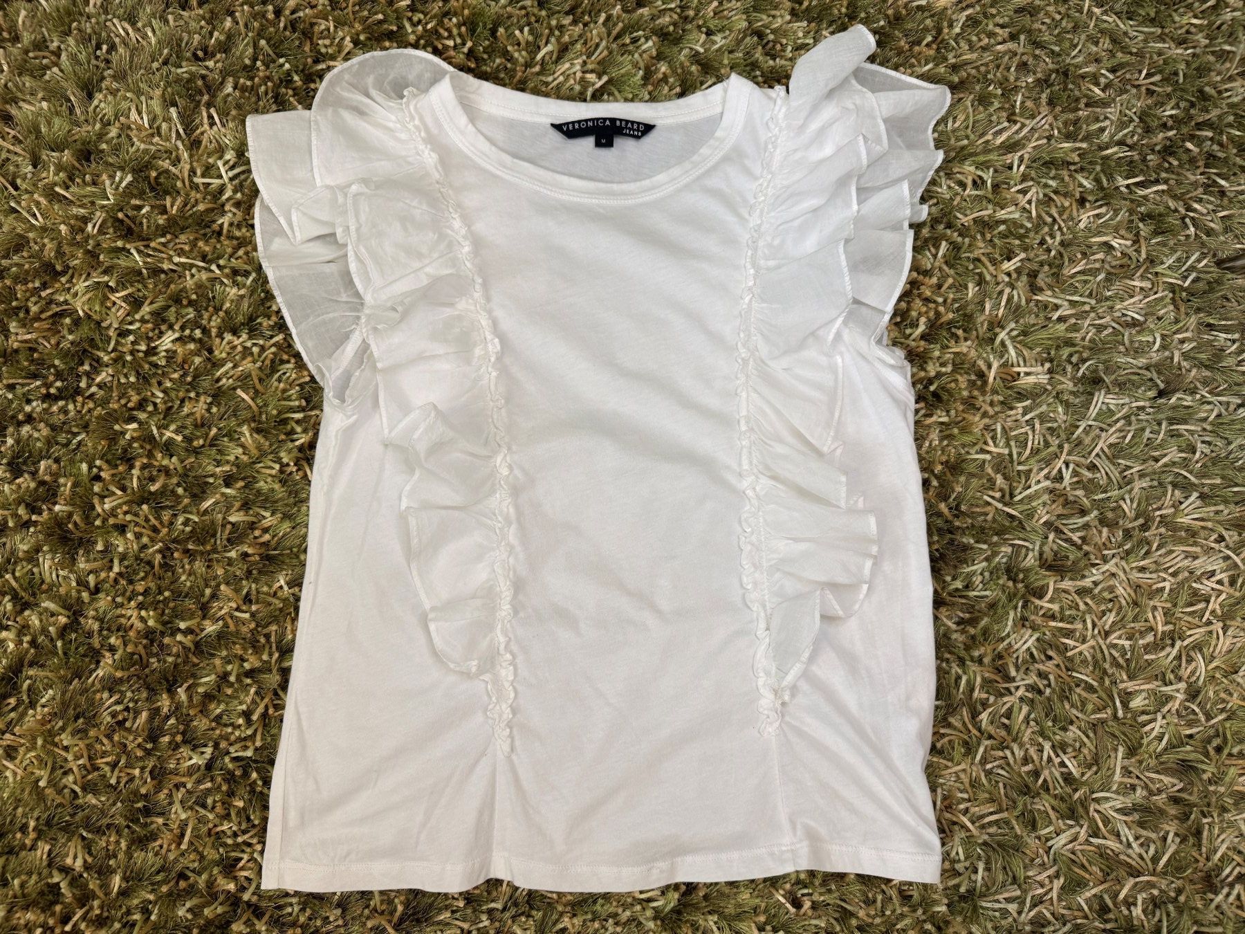 Top: Designer-Top mit Volants – Usato da Schlierbach venduto da gnatcatcher