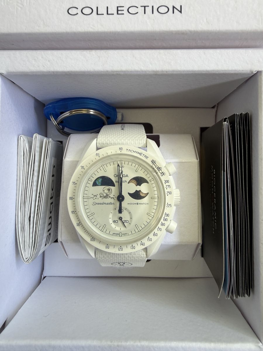 Omega Orologi: Swatch omega moonshine gold flocon – Nuovo e nell'imballaggio originale da Sierre venduto da val_tc8d 1