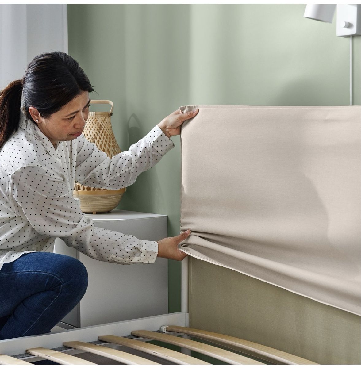 Letti: Ikea KLEPPSTAD 160cm wide bed  – Usato da Schlieren venduto da mel_sn7c 2